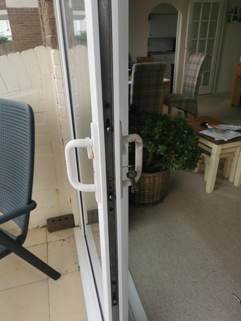 patio door failed mechanism